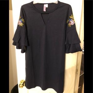 Navy blue dress